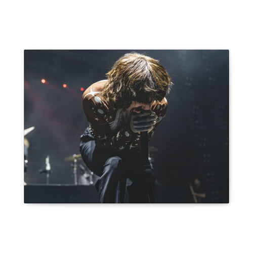 Bring Me The Horizon - Oli Sykes CANVAS PRINT - Live in Camden, NJ - 08/06/23