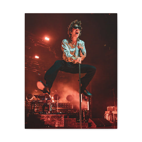 Cage The Elephant - Matt Shultz Jump Shot Canvas Print | Philadelphia 2025